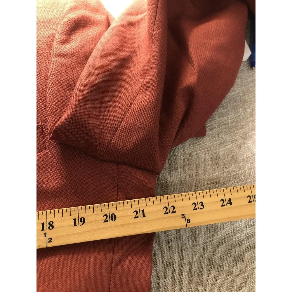 Hart Schaffner Marx Blazer Mens 40 Red Jack Nicklaus Golden Bear Golf Sport Coat